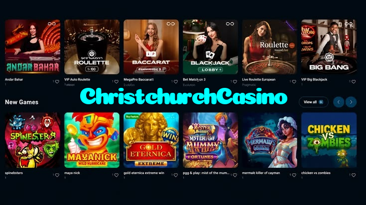 available types of ChristchurchCasino bet including pre-match live express and system bets