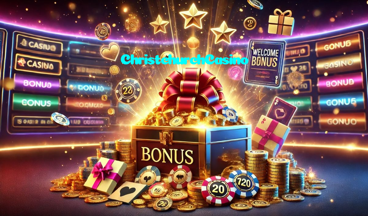 ChristchurchCasino خوش آمدید بونس +600% پیشکش موبائل ایپ کے پروموشن سیکشن میں دکھائی دیتی ہے۔